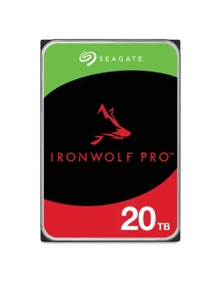 Seagate IronWolf Pro ST20000NT001 disco duro interno 20 TB 7200 RPM 256 MB 3.5"