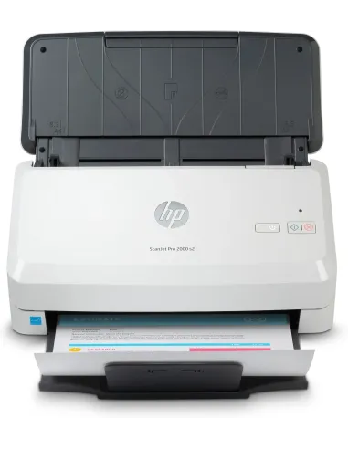 HP Scanjet Pro 2000 s2 Sheet-feed Scanner Escáner alimentado con hojas 600 x 600 DPI A4 Negro, Blanco