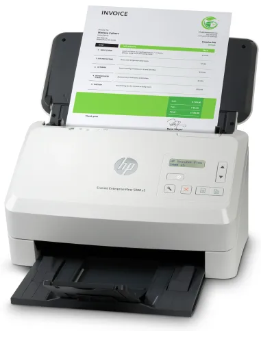 HP Scanjet Enterprise Flow 5000 s5 Escáner alimentado con hojas 600 x 600 DPI A4 Blanco
