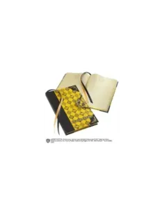 Libreta diario the noble collection harry potter hufflepuff cierre especial