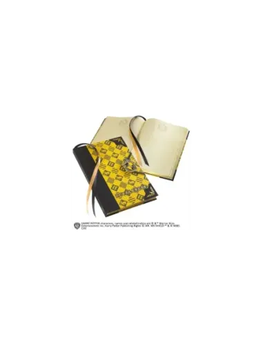 Libreta diario the noble collection harry potter hufflepuff cierre especial