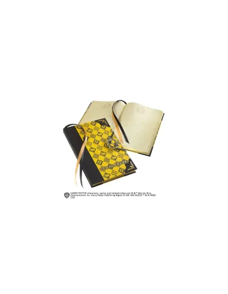 Libreta diario the noble collection harry potter hufflepuff cierre especial