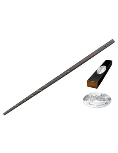 Replica the noble collection harry potter varita de profesora sybil trelawney con caja y placa de identificacion