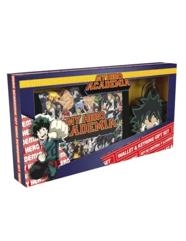Monedero cyp brands my hero academia deku incluye llavero