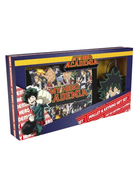 Monedero cyp brands my hero academia deku incluye llavero