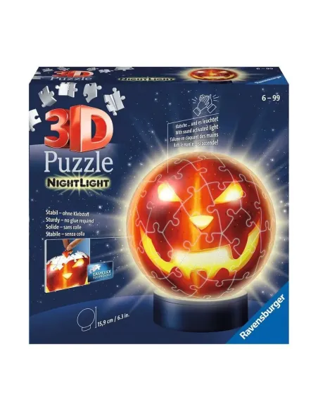 Puzzle 3d ravensburger calabaza de halloween