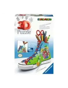 Puzzle 3d ravensburger sneaker -  super mario