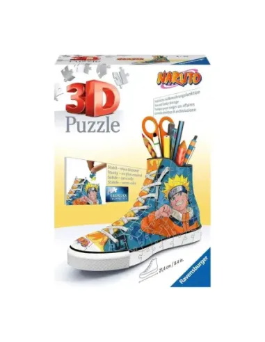 Puzzle 3d ravensburger sneaker -  naruto