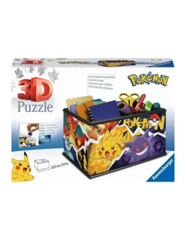 Puzzle 3d ravensburger storage box -  pokemon