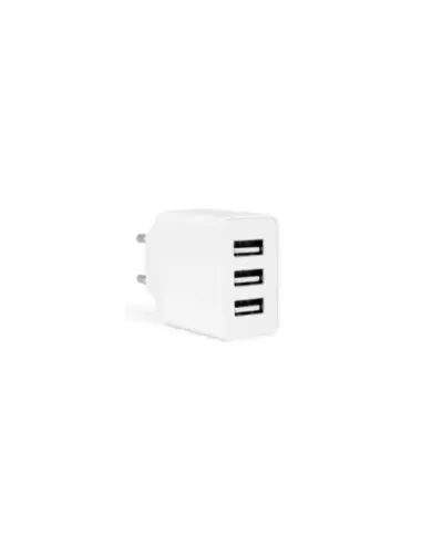 Cargador de Pared Orbegozo EN 1100/ 3xUSB/ 17W