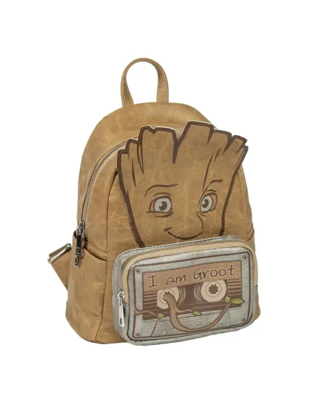 Mochila casual moda aplicaciones guardians of the galaxy groot