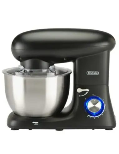 Amasadora bourgini kitchen chef plus 5.52l negra