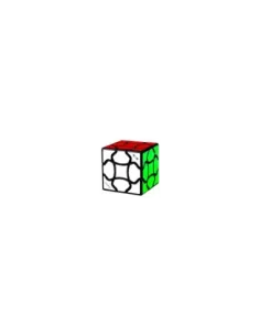 Cubo de rubik qiyi fluffy 3x3 bordes negros