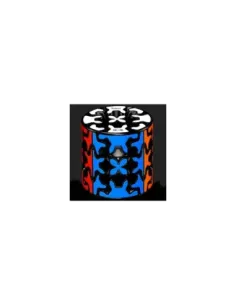 Cubo de rubik qiyi gear barrel 3x3 bordes negros