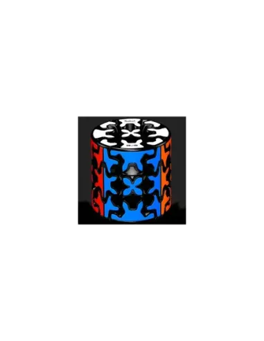 Cubo de rubik qiyi gear barrel 3x3 bordes negros