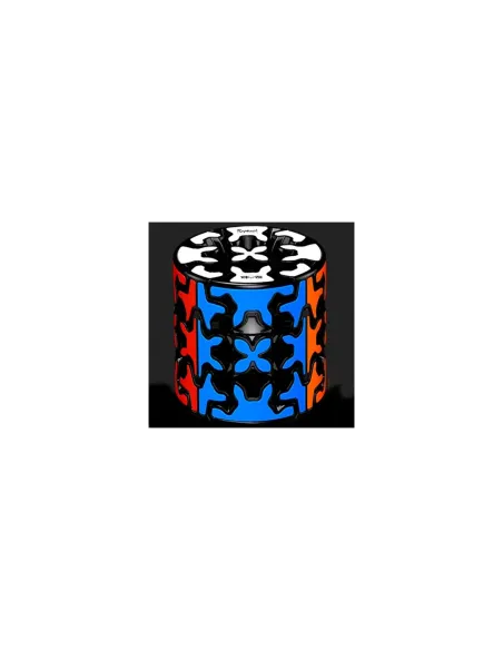 Cubo de rubik qiyi gear barrel 3x3 bordes negros