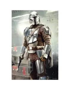Puzle lenticular prime 3d 200 piezas the mandalorian el mandaloriano mando