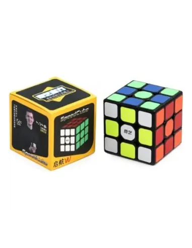 Cubo de rubik qiyi sail 3x3 w negro