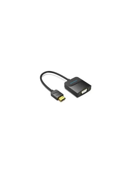 Conversor Vention 42154/ HDMI Macho - VGA Hembra/ 15cm/ Negro