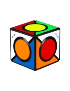 Cubo de rubik qiyi six spot negro