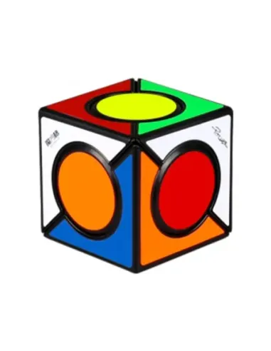 Cubo de rubik qiyi six spot negro
