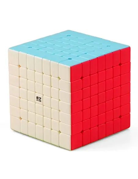 Cubo de rubik qiyi qixing s2 7x7 stickerless
