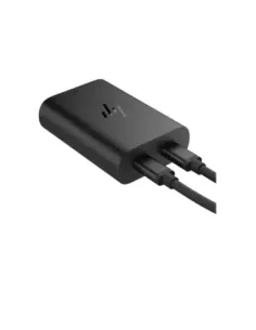 Cargador hp de portátil usb - c 65w dos puertos usb - c
