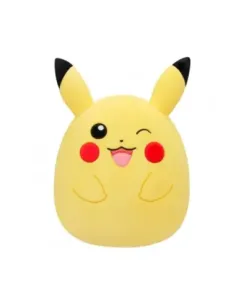 Peluche squishmallows pokemon pikachu 25 cm