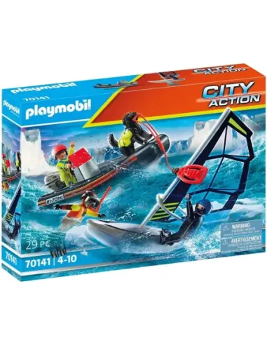 Playmobil rescate maritimo : rescate polar con bote