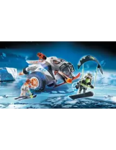 Playmobil espias spy team planeador de nieve