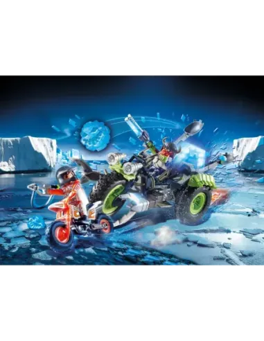 Playmobil espias rebeldes del artico triciclo de hielo