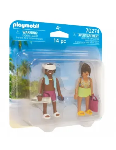 Playmobil figuras pareja de vacaciones