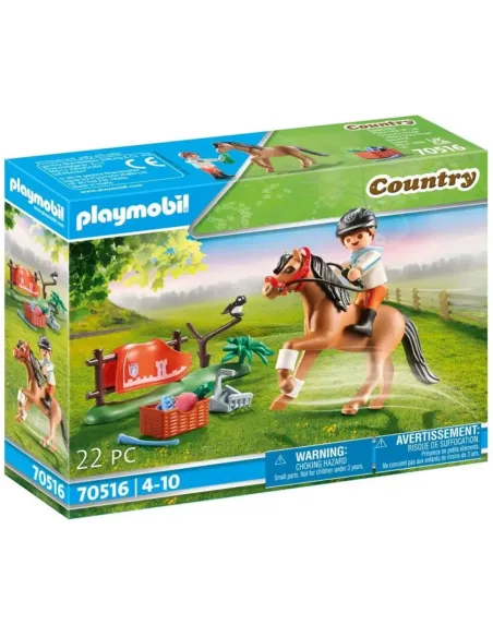 Playmobil coleccionable pony connemara
