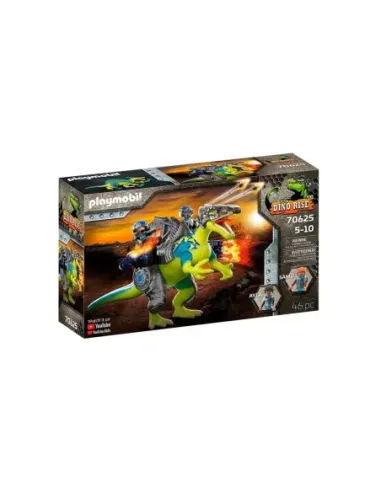 Playmobil spinosaurus: doble poder de defensa