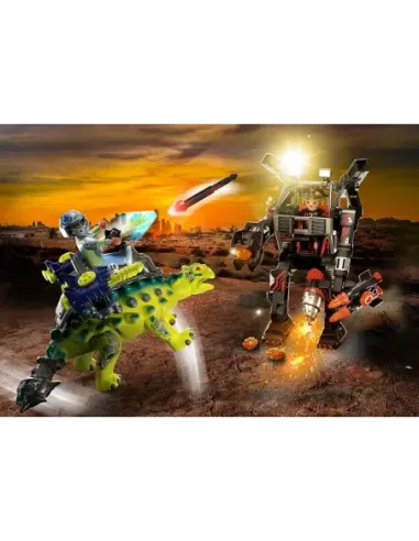 Playmobil saichania: defensa del luchador