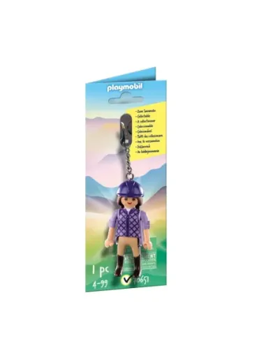 Playmobil llavero jinete