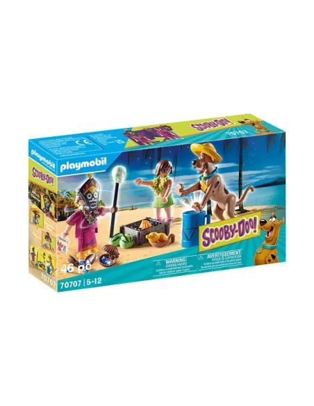 Playmobil scooby - doo! aventura con witch doctor