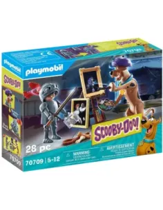 Playmobil scooby - doo! aventura con black knight