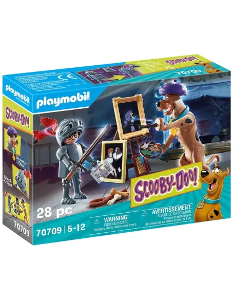 Playmobil scooby - doo! aventura con black knight