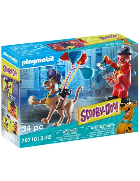 Playmobil scooby - doo! aventura con ghost clown
