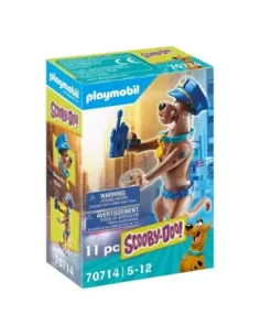 Playmobil scooby - doo! figura coleccionable policia