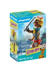 Playmobil scooby - doo! figura coleccionable samurai