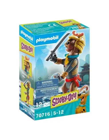 Playmobil scooby - doo! figura coleccionable samurai