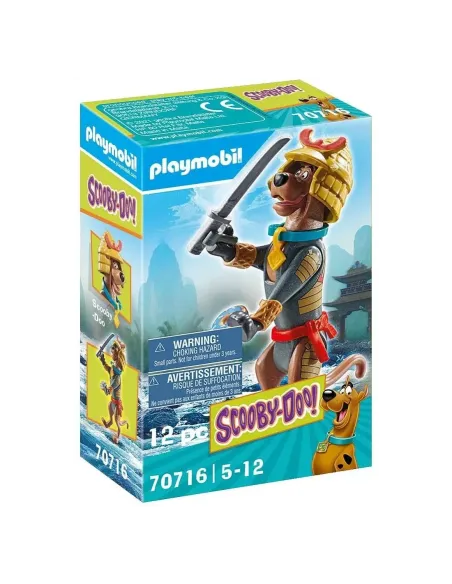 Playmobil scooby - doo! figura coleccionable samurai
