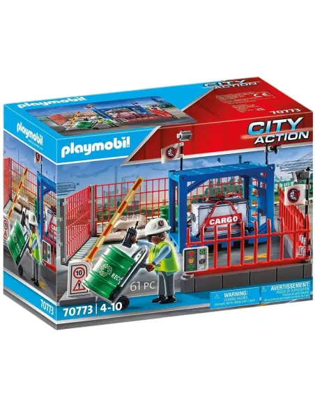 Playmobil deposito de carga