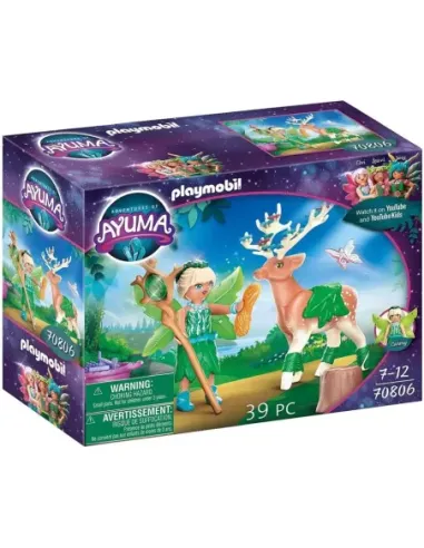 Playmobil ayuma forest fairy con animal del alma