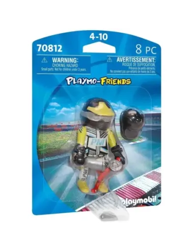 Playmobil piloto de carreras