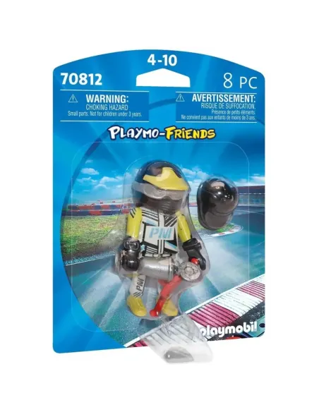 Playmobil piloto de carreras