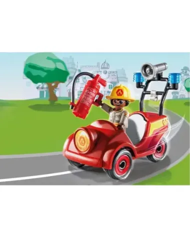 Playmobil d.o.c. mini coche de bomberos