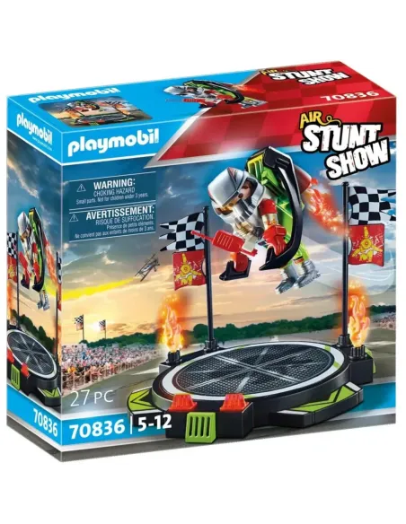 Playmobil air stuntshow mochila propulsora